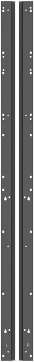 Immagine prodotto Vigor Perforated tool panel bracket set ∙ left and right ∙ V6000-047LR-E ∙ 2-pieces ∙ Numero utensi…