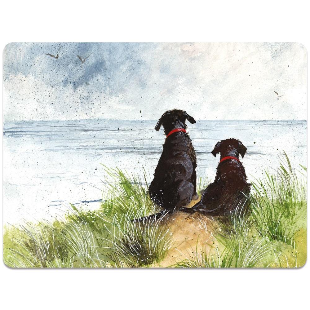 Teka, Tovagliette, Tischset MT43 Hunde in den Dünen