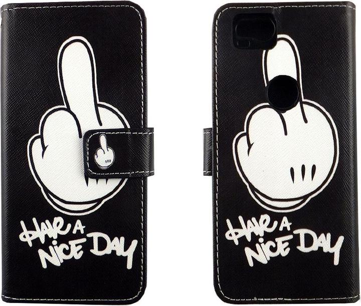 Produktbild König Design Hülle Handy Schutz für Google Pixel 2 Case Cover Tasche Wallet Etui Handyhülle (Google Pixel 2)