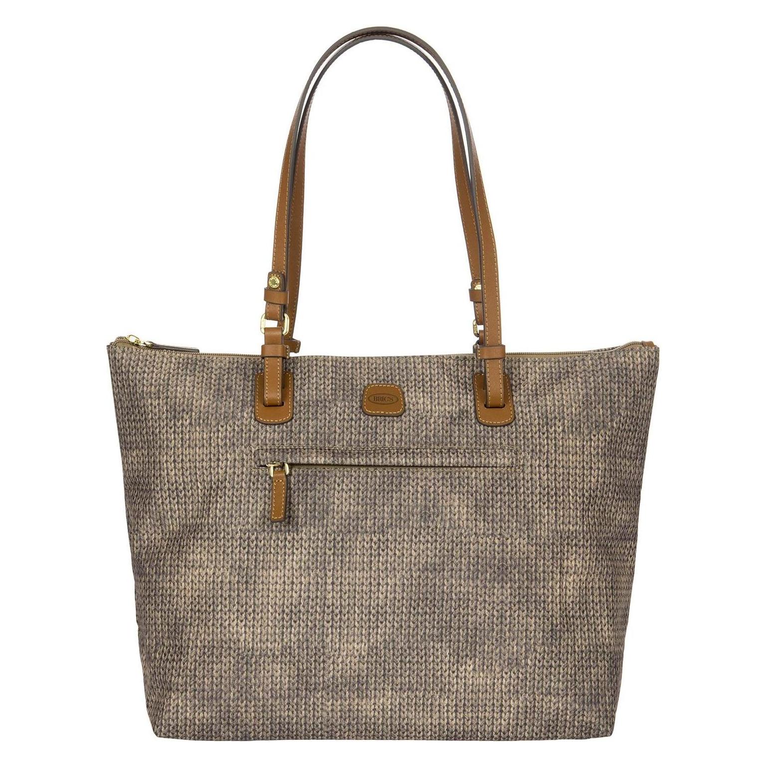 Brics, Damen, Handtasche, X-Bag Shopping, Braun