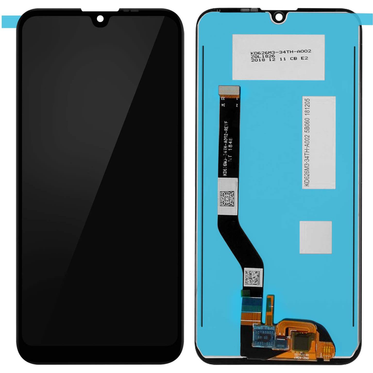 Clappio LCD-Display Huawei Y7 2019 (Display, Huawei Y7 (2019)), Mobilgerät Ersatzteile, Schwarz