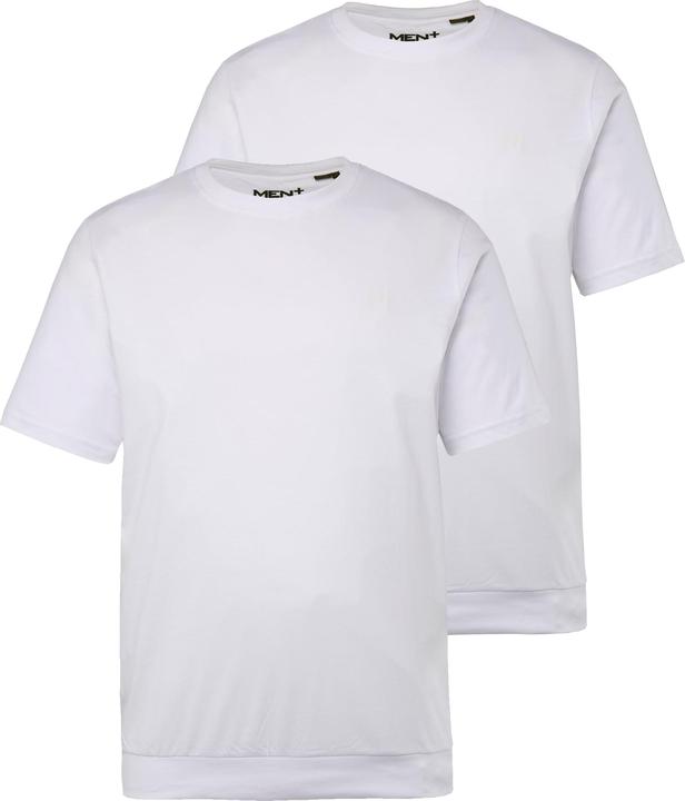 Produktbild Men+ T-Shirts, 2er-Pack, Bauchfit, Basic, Halbarm (3XL)