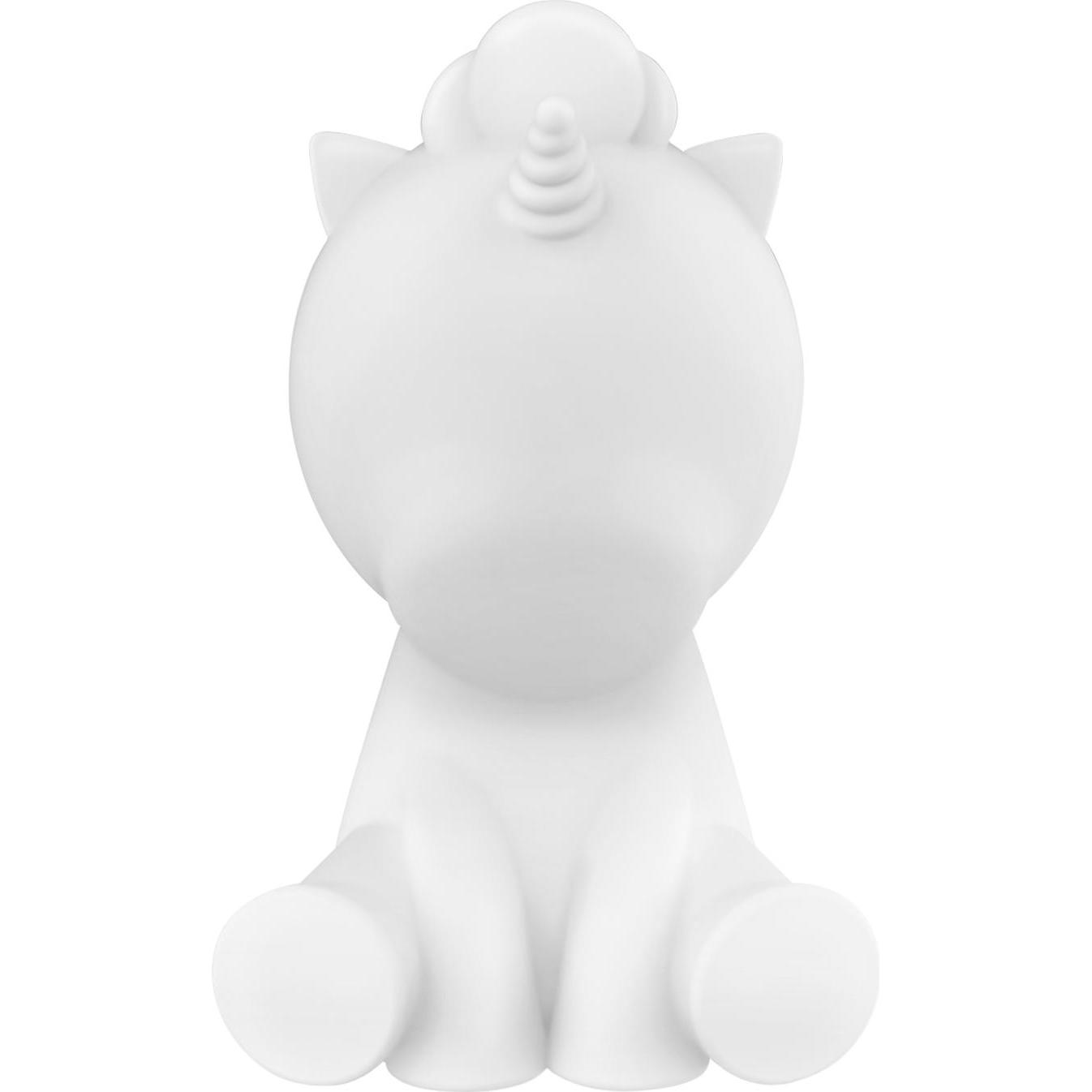 Bigben Lumin'Us Einhorn (8 h, Netzbetrieb, Akkubetrieb), Bluetooth Lautsprecher, Weiss