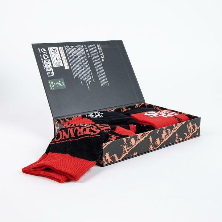 Productafbeelding Cerda STRANGER THINGS - Pak van 3 paar Chaussettes (Taille 38-45) (Set van 3, 38 - 45)