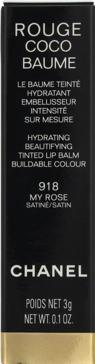 Actual product image Chanel Rouge Coco Baume No 918 (918 My Rose)