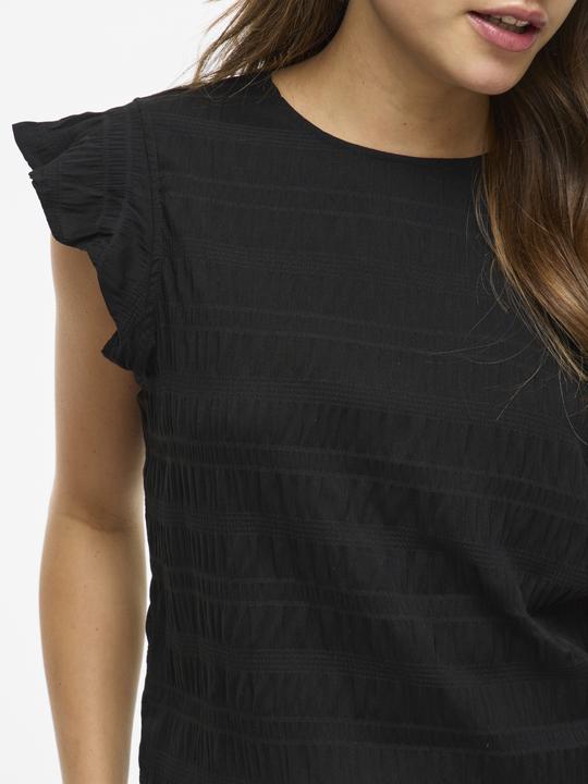 Image du produit Vila Rundhals Oberteil mit kurzen Ärmeln (42)