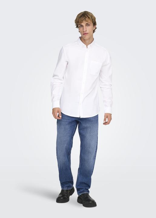 Actual product image Only & Sons Onsedge Straight MB 4939 Azg Dnm Noos (W33/L30)