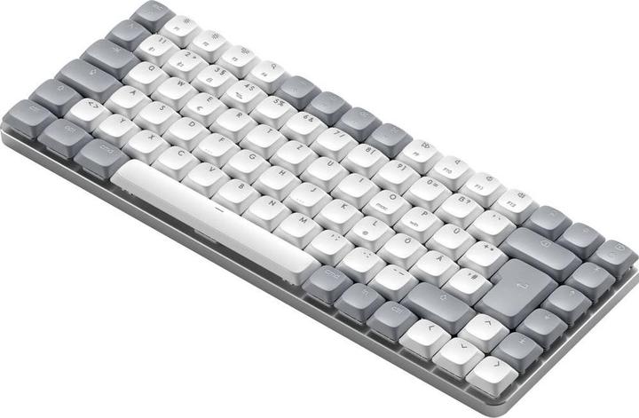 Actual product image Satechi SM1 Slim Mechanical Back Backlit BT Keyboard German light (DE, Wireless, Cable)