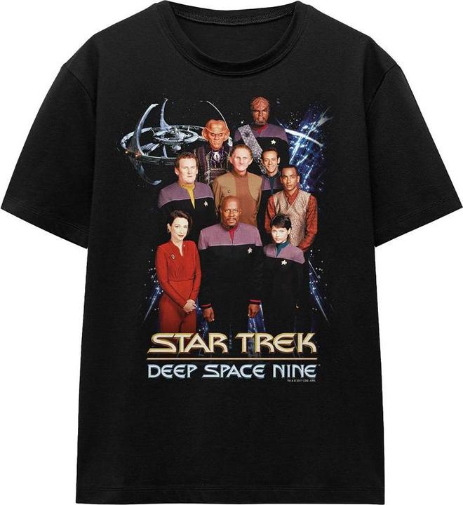 Actual product image Unisex Adult DS9 Crew T-Shirt (L)