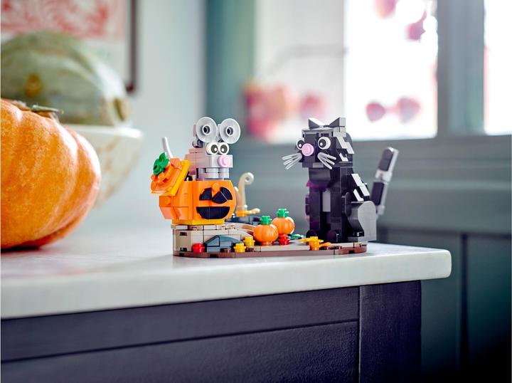 Immagine prodotto LEGO Gatto e topo ad Halloween (40570, LEGO Icons)