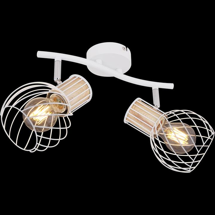 Image du produit Globo Projecteur Luise blanc 2xE27 (E27)
