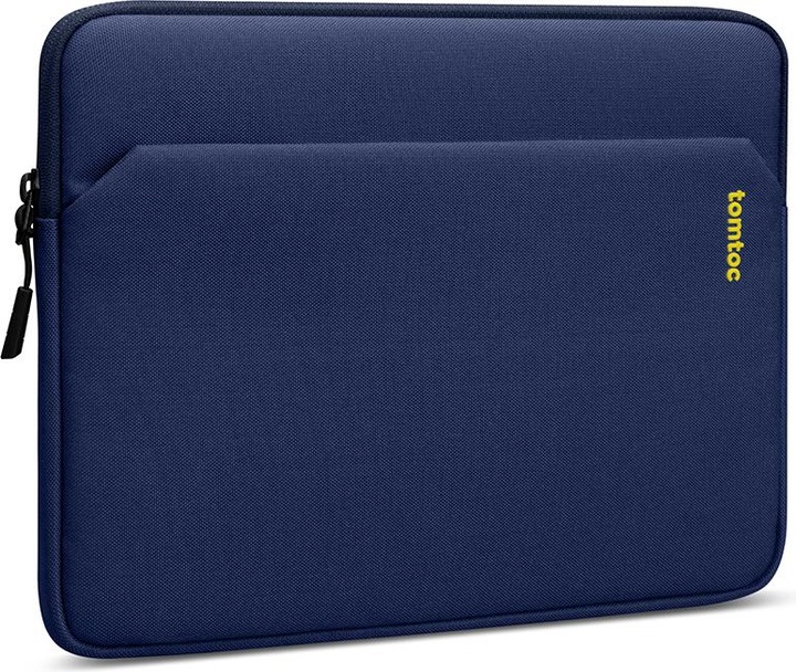 tomtoc - Tablet Sleeve (B18B1B2) - for iPad with Shock-Absorbing Padding, 12.9” - Navy Blue (iPad)