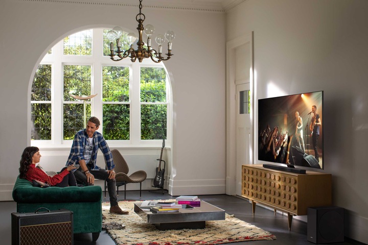 Actual product image Samsung QE65Q80T (65", QLED, 4K, 2020)