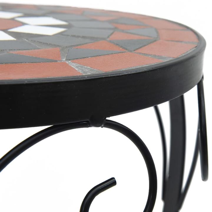 Produktbild vidaXL Pflanzenständer 3 Stk. Terrakottarot und Keramik