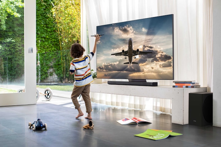 Actual product image Samsung QE75Q90T (75", QLED, 4K, 2020)
