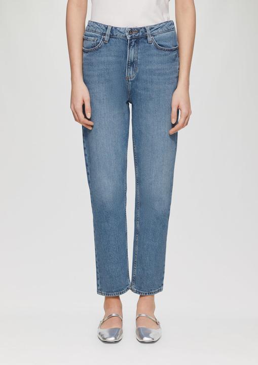 S.Oliver Jeans-Hose Ankle-Jeans Tizie / Slim Fit / High Rise / Tapered Leg / Inch Sizes (W27/L34)