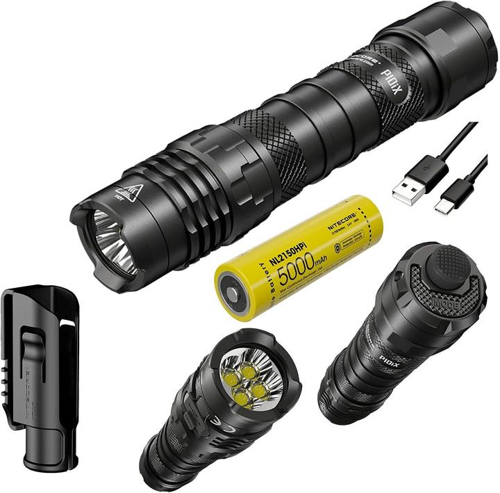 Actual product image Nitecore P10iX - 4000 lumen (13.72 cm, 4000 lm)