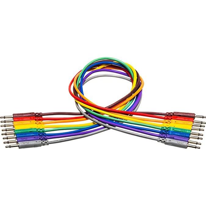 Hosa CMM-815 - Patch Cables 8pcs, 15cm (0.15 m), Audio Kabel