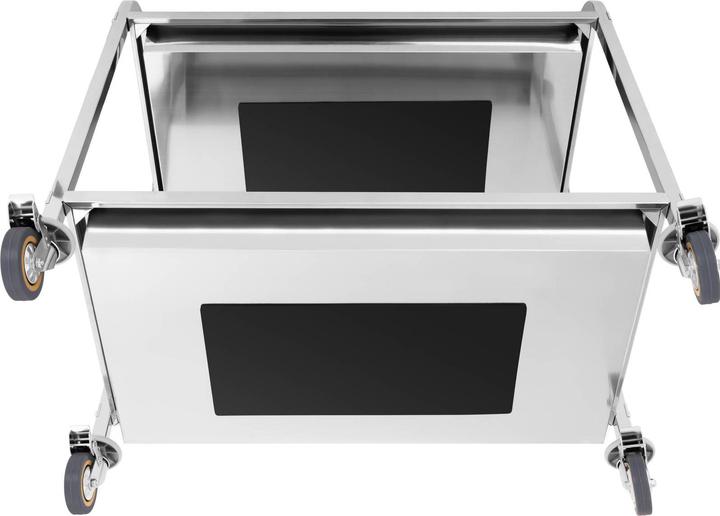 Produktbild Royal Catering Servierwagen Edelstahl Transportwagen Küchenwagen Gastro 2 Mulden bis 320 KG
