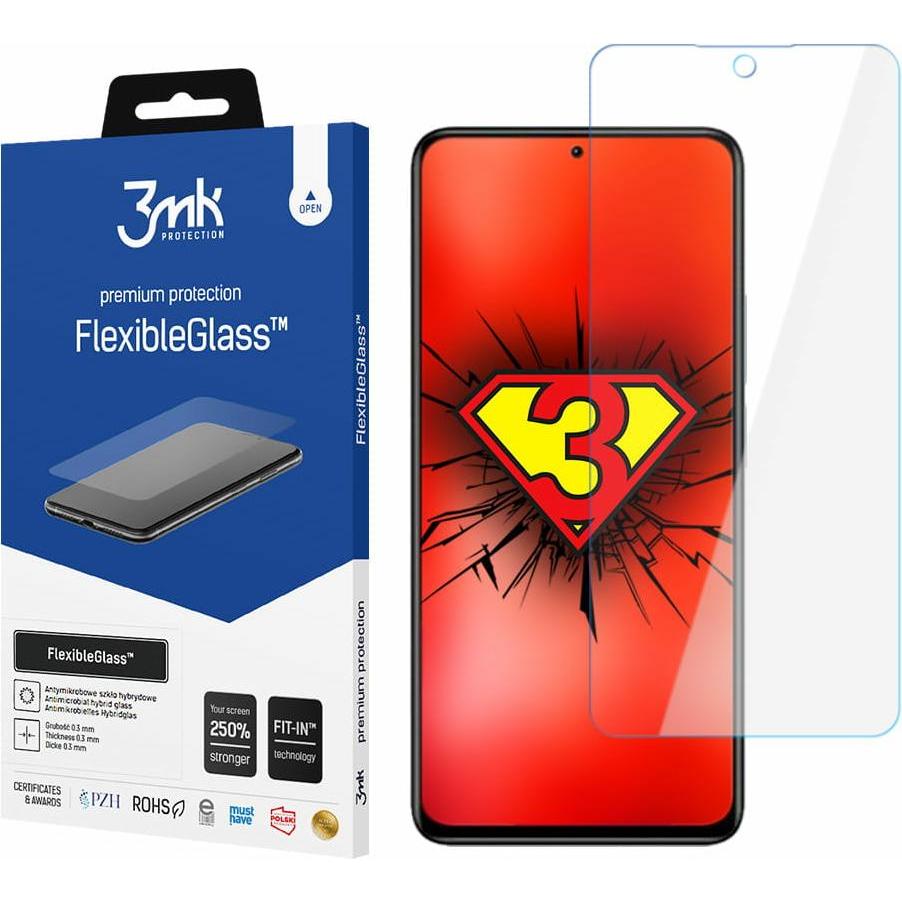 Thumbnail - 3MK hybrid glass Flexible 2.5D for Xiaomi Redmi Note 11E Pro (1 Stück, Xiaomi Redmi Note 11E Pro), Smartphone Schutzfoli...