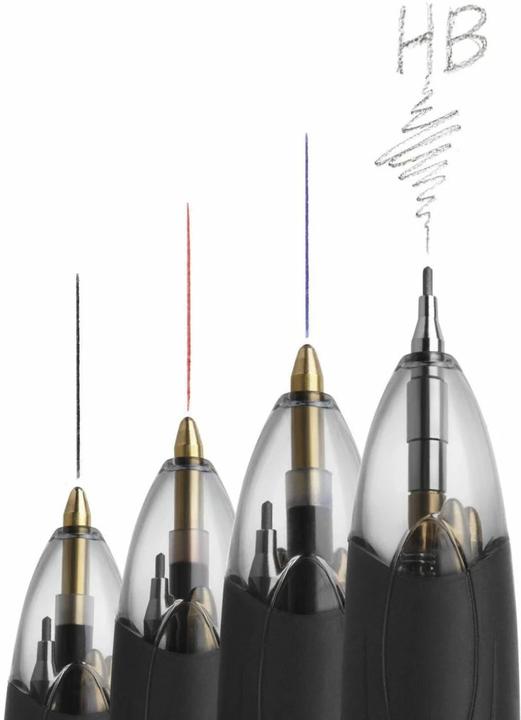 Produktbild Bic Kugelschreiber M/HB 942104 4Colours Multifun. 12 Stück (Weiss, Grau, 12 x)