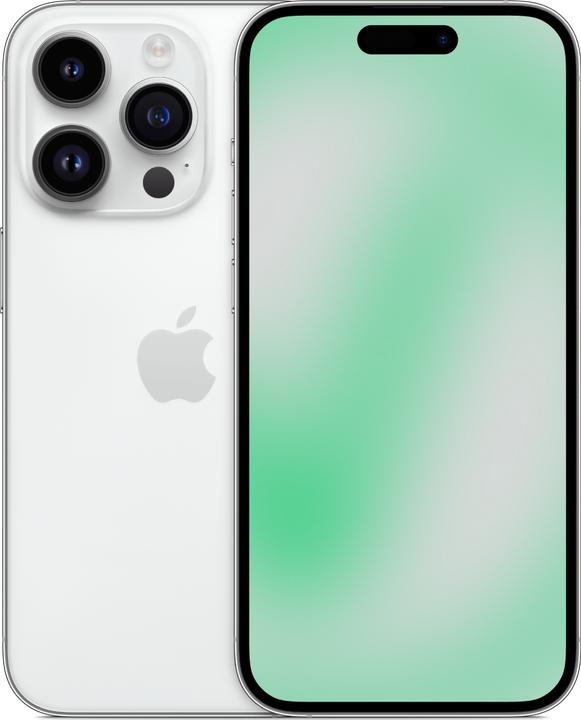 Produktbild Revendo iPhone 14 Pro (512 GB, Silver, 6.10", 48 Mpx, SIM + eSIM, A / Wie neu)