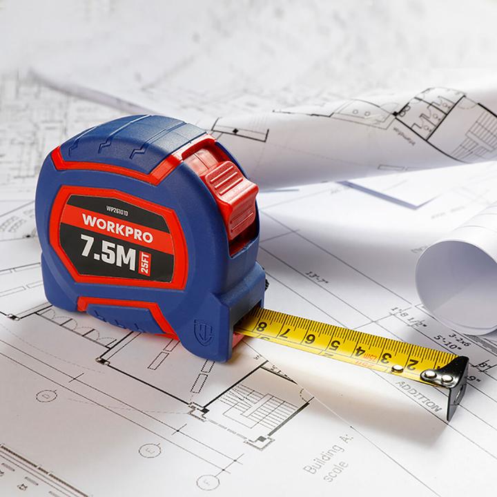 Produktbild Workpro Flexometer 7,5 m x 25 mm (7.50 m)