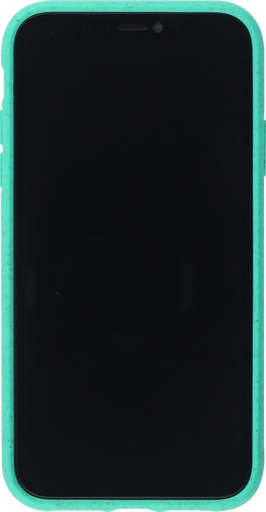 Actual product image Bioka Cover Biodegradable Eco-Friendly Compostable Turquoise (Apple iPhone 11 Pro Max)
