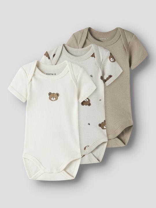 Produktbild Name it Nbnbody 3p Ss Pumice Bear Noos (74)