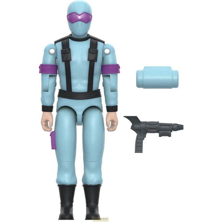 Super7 GI Joe ReAction+ Actionfigur Wave 06 Snake Eyes (Red Glow, Crystal Poison) 10 cm