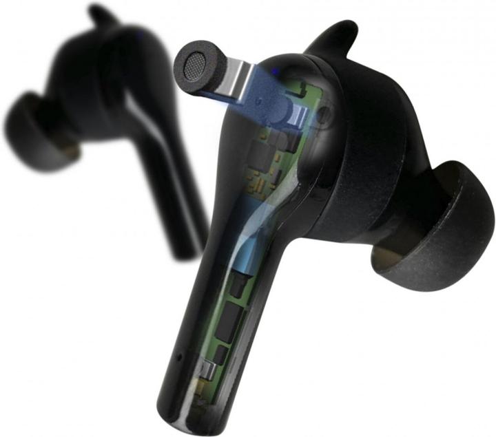 Actual product image Boompods Bassline GO Bluetooth® HiFi In Ear Headphones In Ear Headset, Volume Control, Sweat Resistant... (NC, 7 h, Wireless)