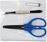 Image du produit IVF Hartmann set ciseaux pincette épingles de sûreté épingles de sûreté