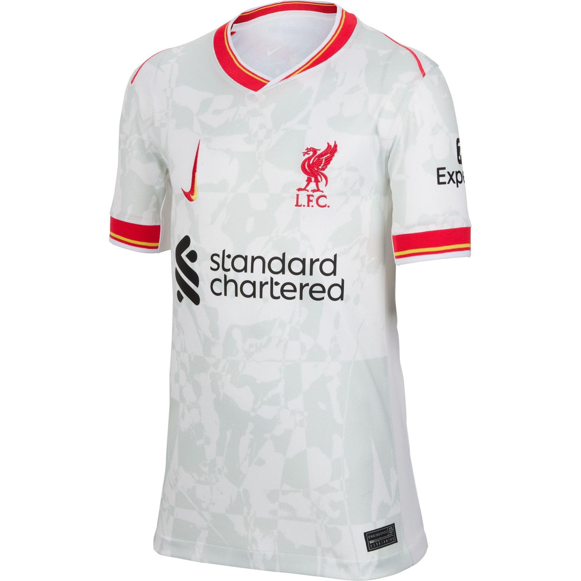 Nike, Bambini, Maglietta calcio, Terza maglia del Liverpool FC per bambini (140, 146, 152), Multicolore, 140, 152, 146