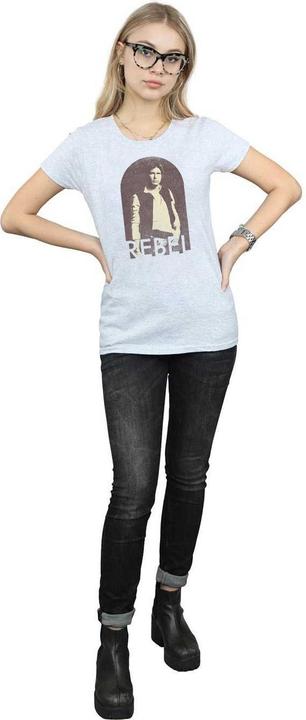 Image du produit Star Wars - T-shirt HAN SOLO REBEL - Femme (L)