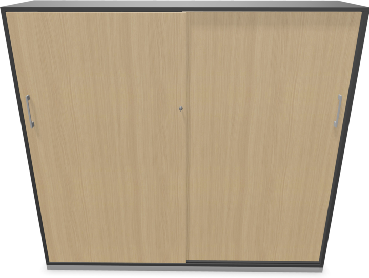 Image du produit Narbutas Choice Armoire à portes coulissantes (160 x 40 x 146,5 cm)