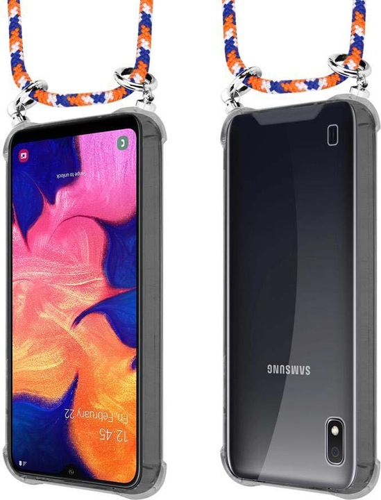 Produktbild Cadorabo TPU Handy Kette SILBER Cover