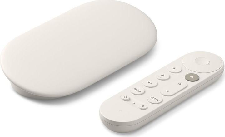 Google TV Streamer 4K White Ultra HD 32 GB Wi-Fi (GA05662-NO) (8 GB)