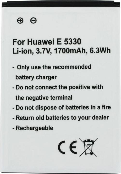 Actual product image Huawei Akku E5330, MDM9625, HB5F2H