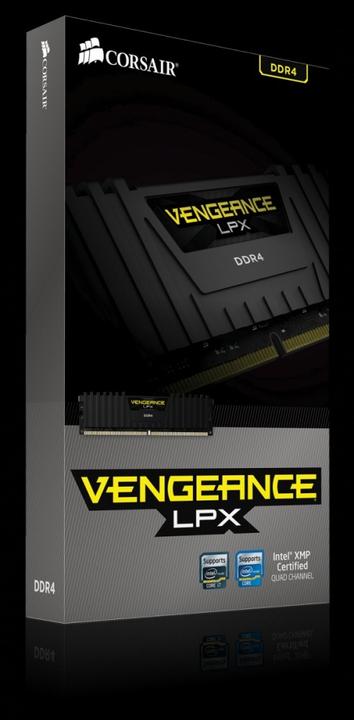 Image du produit Corsair Vengeance LPX (1 x 8GB, 2666 MHz, RAM DDR4, DIMM)