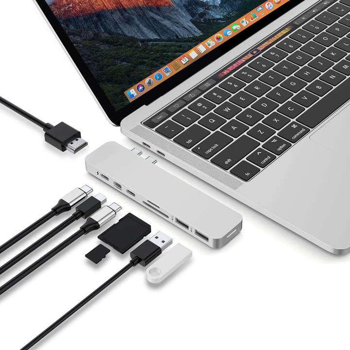 Actual product image Hyper HyperDrive Pro 8 in 2 (USB-C, 2 Ports)