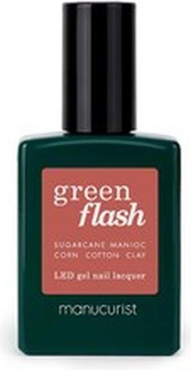 Produktbild Manucurist Green Flash Nagellack Bois de Rose (Rosa, Gel-Effekt Nagellack)