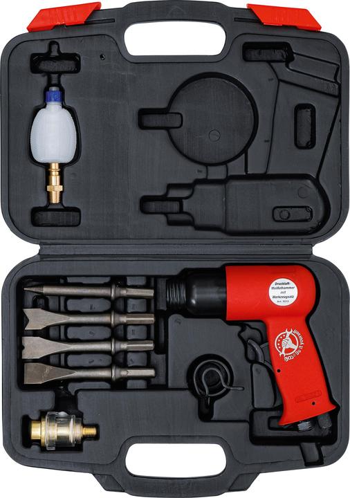 Image du produit BGS Marteaux-burineurs à air comprimé avec jeu d’outils 8 pièces (Fonctionnement sur batterie)