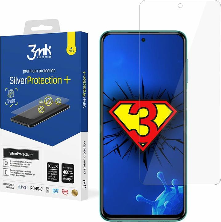 Actual product image 3MK SilverProtection+ do Xiaomi Redmi Note 9S (1 Piece, Xiaomi Redmi Note 9S)
