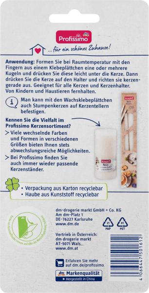 Produktbild dm Profissimo Wachsklebeplättchen