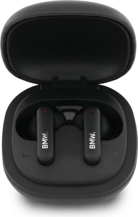 Actual product image BMW Headphones Bluetooth TWS Leather Metal Logo ENC black (Wireless)