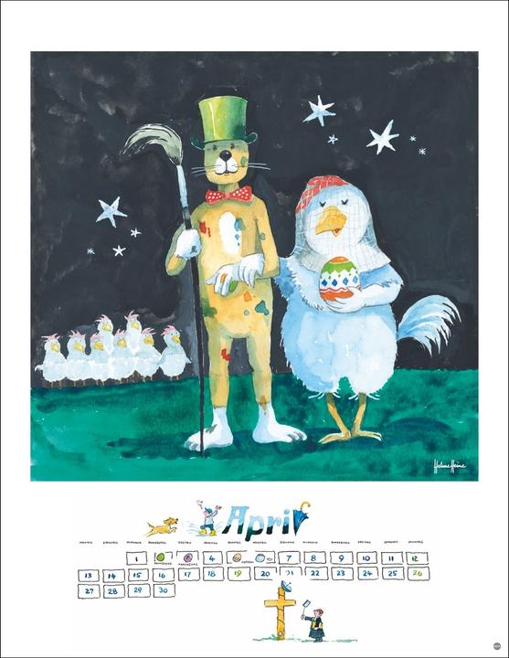 Immagine prodotto Helme Heine: Edition Kalender 2026 (34 x 44 cm, Copertina rigida, Tedesco)
