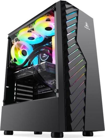 Segotep Nova V1 Case black (ATX, mATX, Mini-ITX)