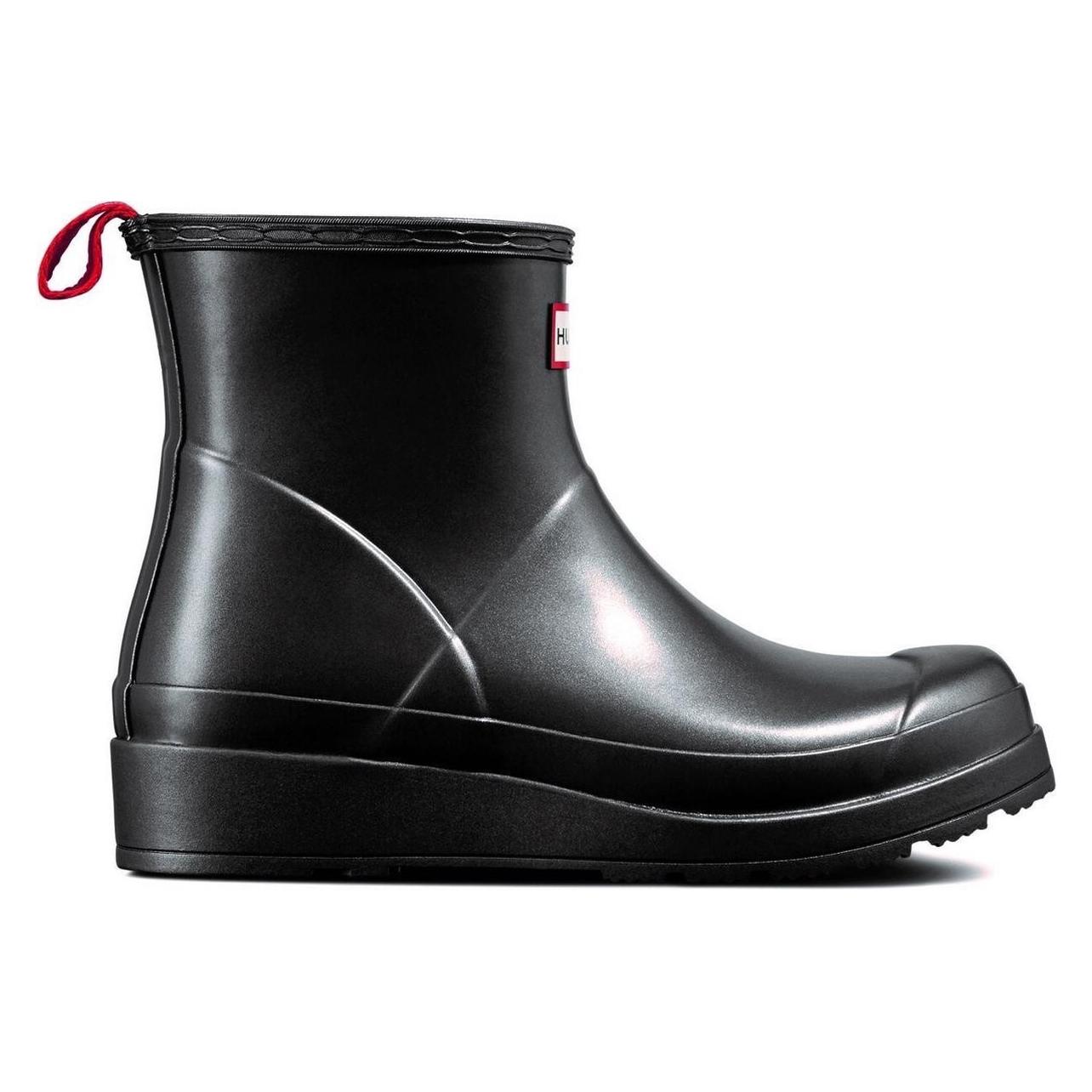 Hunter, Vrouwen, Rubberen Laarzen, - Regenlaarzen Voor Vrouwen - Nebula Korte Speellaarzen - Zwart - Maat 38 (WFS2020NEB-Blk), Zwart, (38)