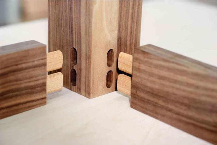 Actual product image Festool Domino XL Dowel Beech DS/XL D8/D10 306 BU (306 pcs.)