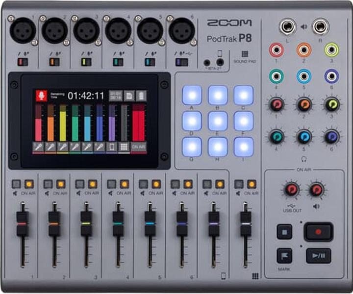 Productafbeelding Zoom P8 PodTrak (Multitrack recorder)
